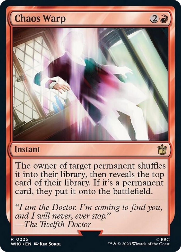 Chaos Warp [Doctor Who] | Exor Games Dartmouth