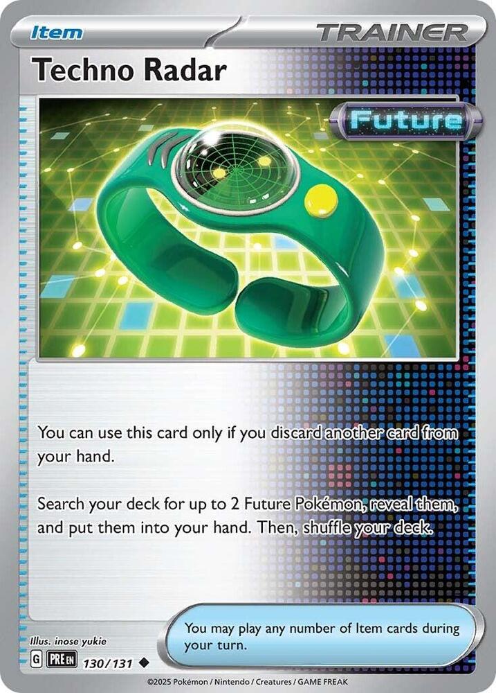Techno Radar (130/131) [Scarlet & Violet: Prismatic Evolutions] | Exor Games Dartmouth