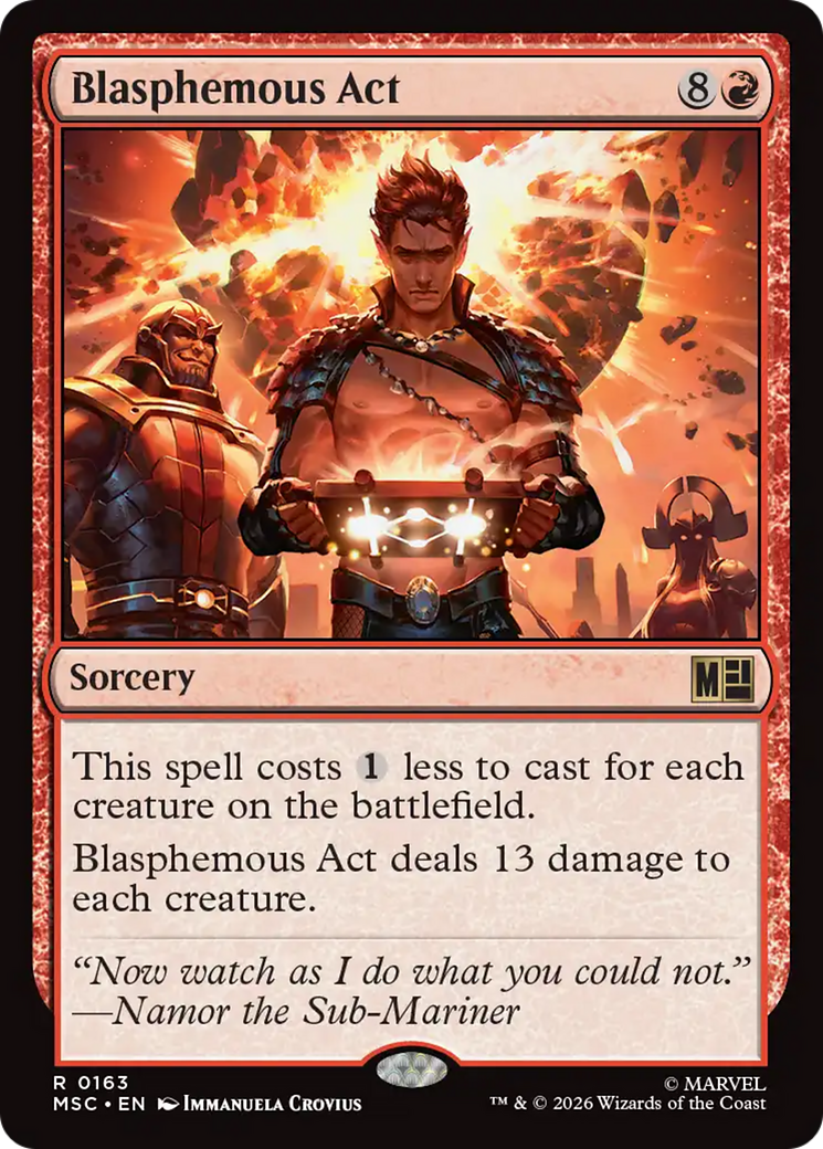 Blasphemous Act [Marvel Super Heroes Commander] | Exor Games Dartmouth