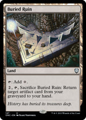 Buried Ruin [Phyrexia: All Will Be One Commander] | Exor Games Dartmouth