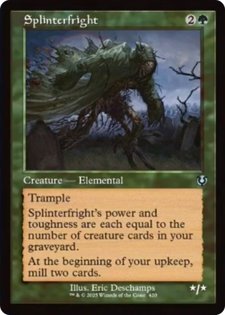 Splinterfright (Retro Frame) [Innistrad Remastered] | Exor Games Dartmouth