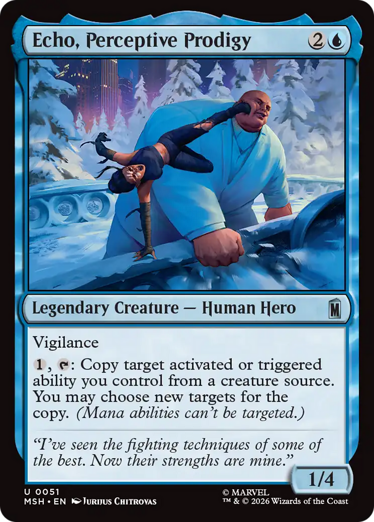 Echo, Perceptive Prodigy [Marvel Super Heroes] | Exor Games Dartmouth