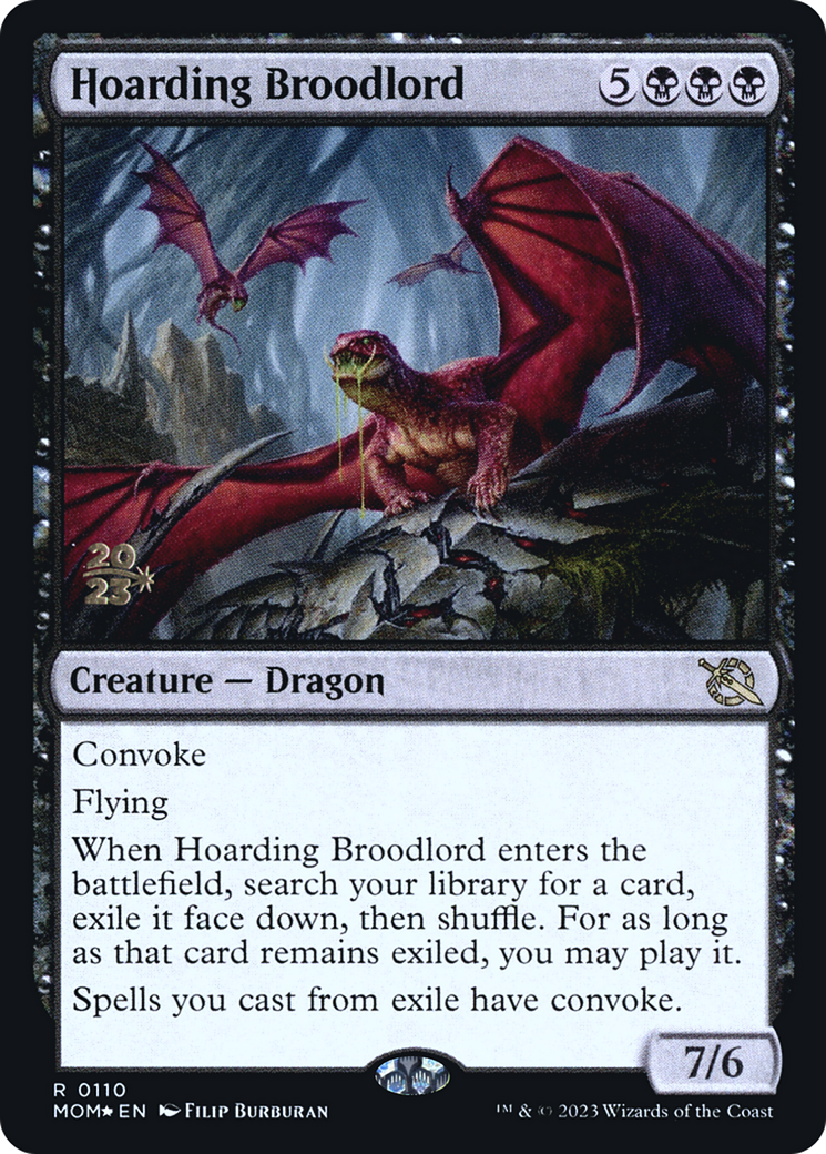 Hoarding Broodlord [March of the Machine Prerelease Promos] | Exor Games Dartmouth