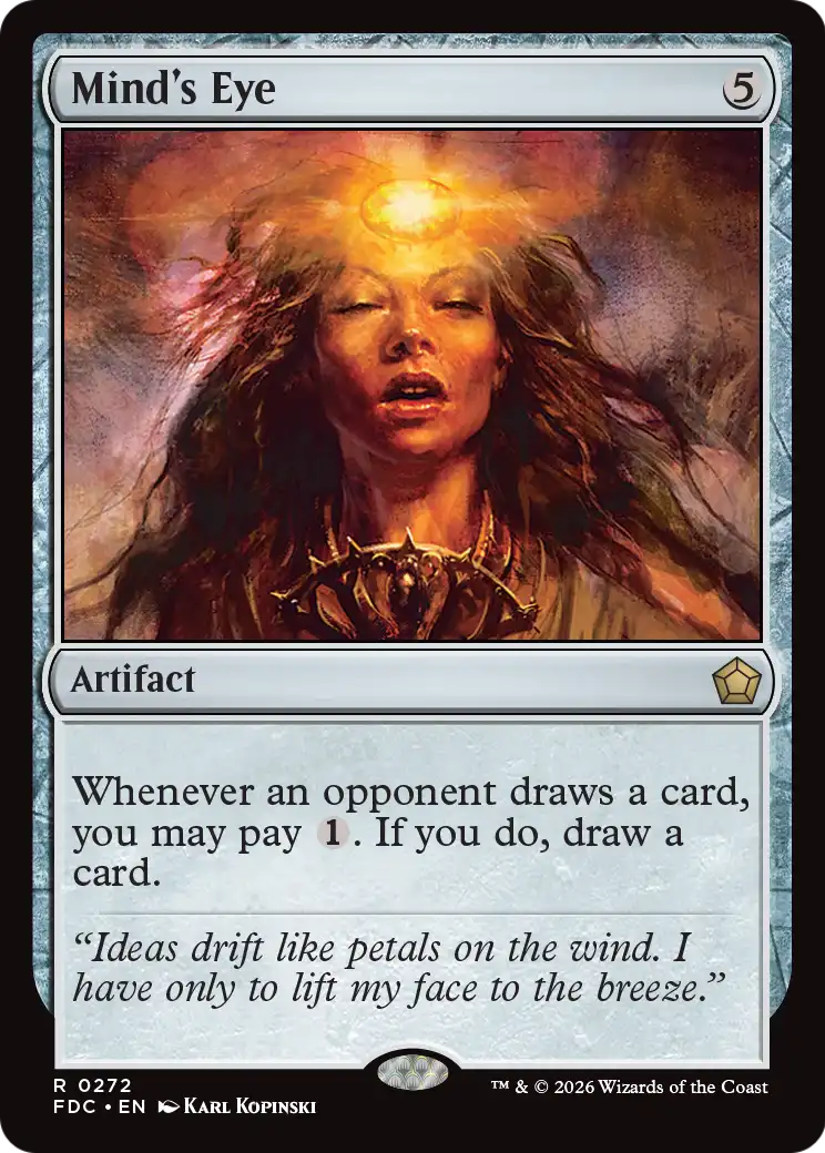 Mind's Eye [Foundations Commander] | Exor Games Dartmouth