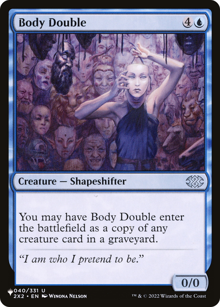 Body Double [The List] | Exor Games Dartmouth