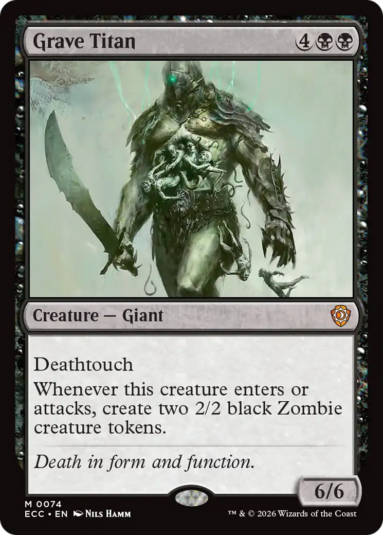 Grave Titan [Lorwyn Eclipsed Commander] | Exor Games Dartmouth