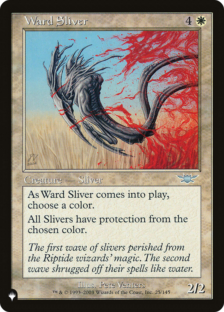 Ward Sliver [The List Reprints] | Exor Games Dartmouth