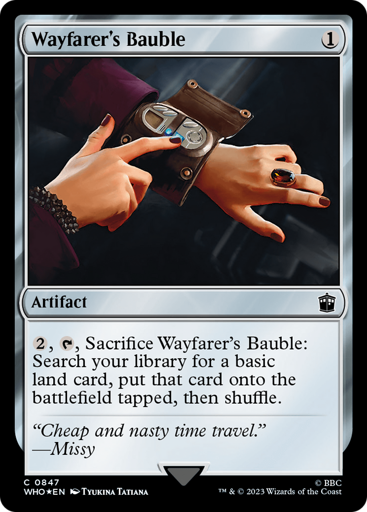 Wayfarer's Bauble (Surge Foil) [Doctor Who] | Exor Games Dartmouth