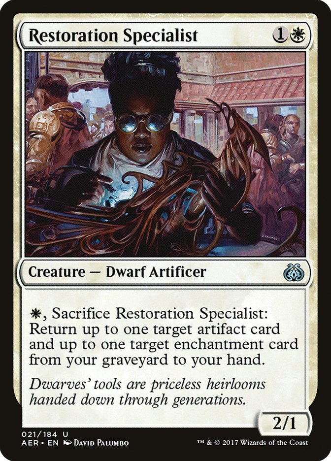 Restoration Specialist [Aether Revolt] | Exor Games Dartmouth