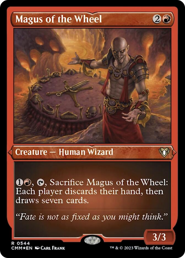 Magus of the Wheel (Foil Etched) [Commander Masters] | Exor Games Dartmouth