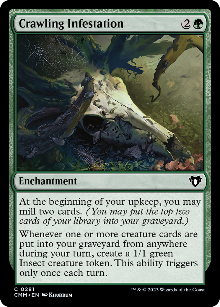 Crawling Infestation [Commander Masters] | Exor Games Dartmouth