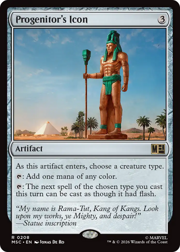 Progenitor's Icon (Surge Foil) [Marvel Super Heroes Commander] | Exor Games Dartmouth