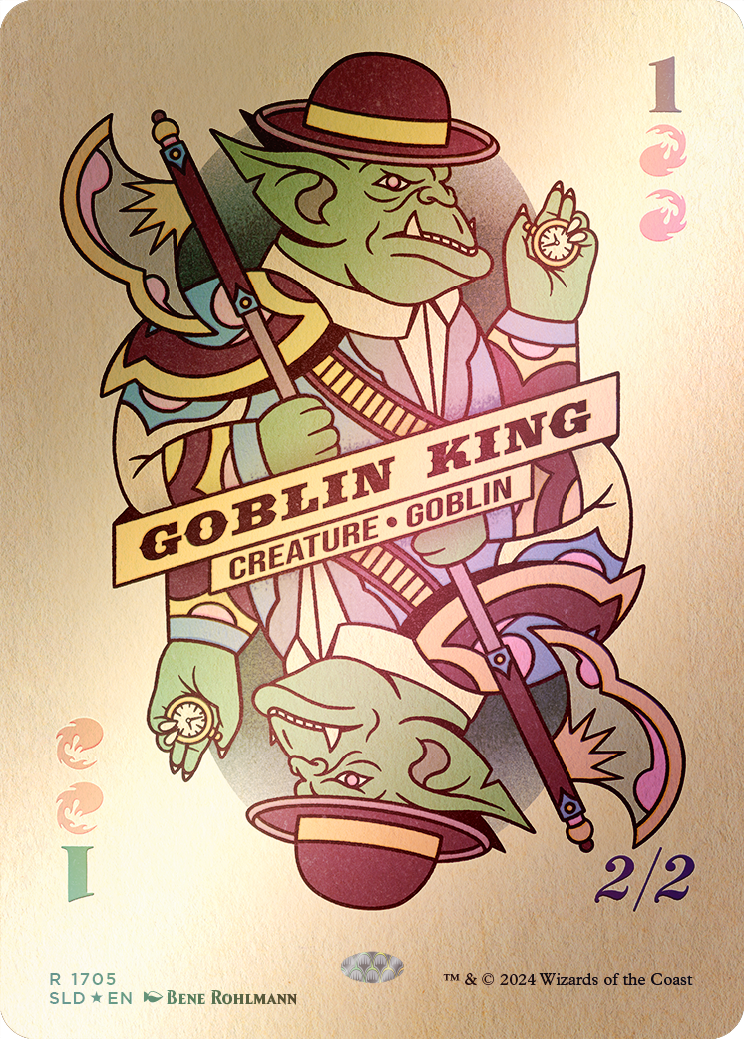 Goblin King (1705) (Rainbow Foil) [Secret Lair Drop Series] | Exor Games Dartmouth