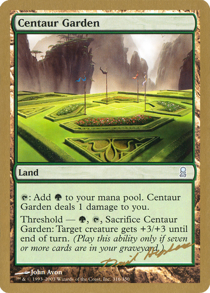 Centaur Garden (Dave Humpherys) [World Championship Decks 2003] | Exor Games Dartmouth