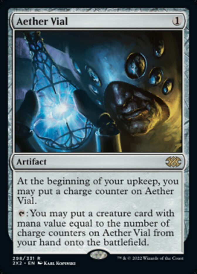 Aether Vial [Double Masters 2022] | Exor Games Dartmouth