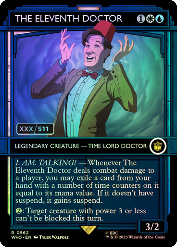 The Eleventh Doctor (Serial Numbered) [Doctor Who] | Exor Games Dartmouth