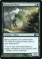 Manaweft Sliver [Mystery Booster] | Exor Games Dartmouth