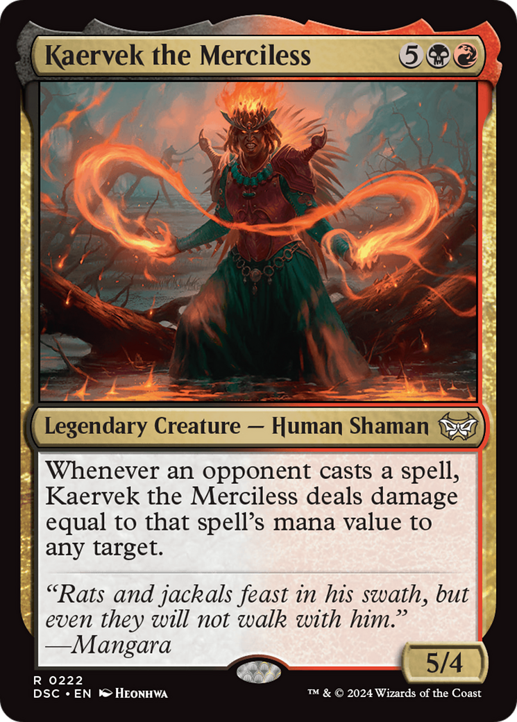 Kaervek the Merciless [Duskmourn: House of Horror Commander] | Exor Games Dartmouth