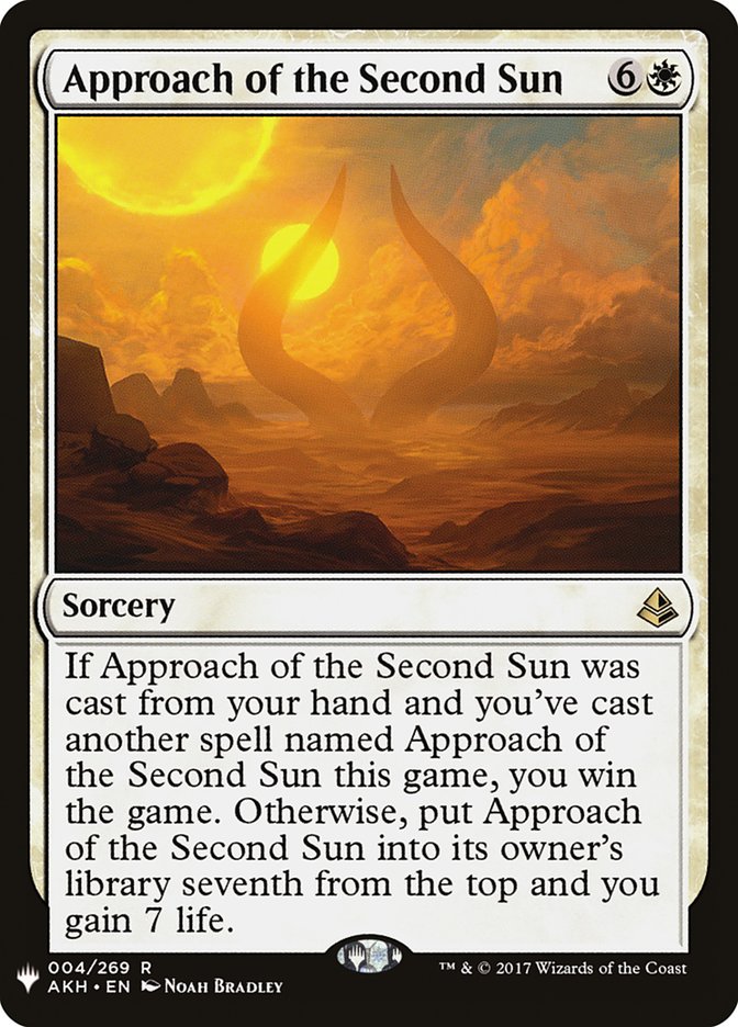 Approach of the Second Sun [Mystery Booster] | Exor Games Dartmouth