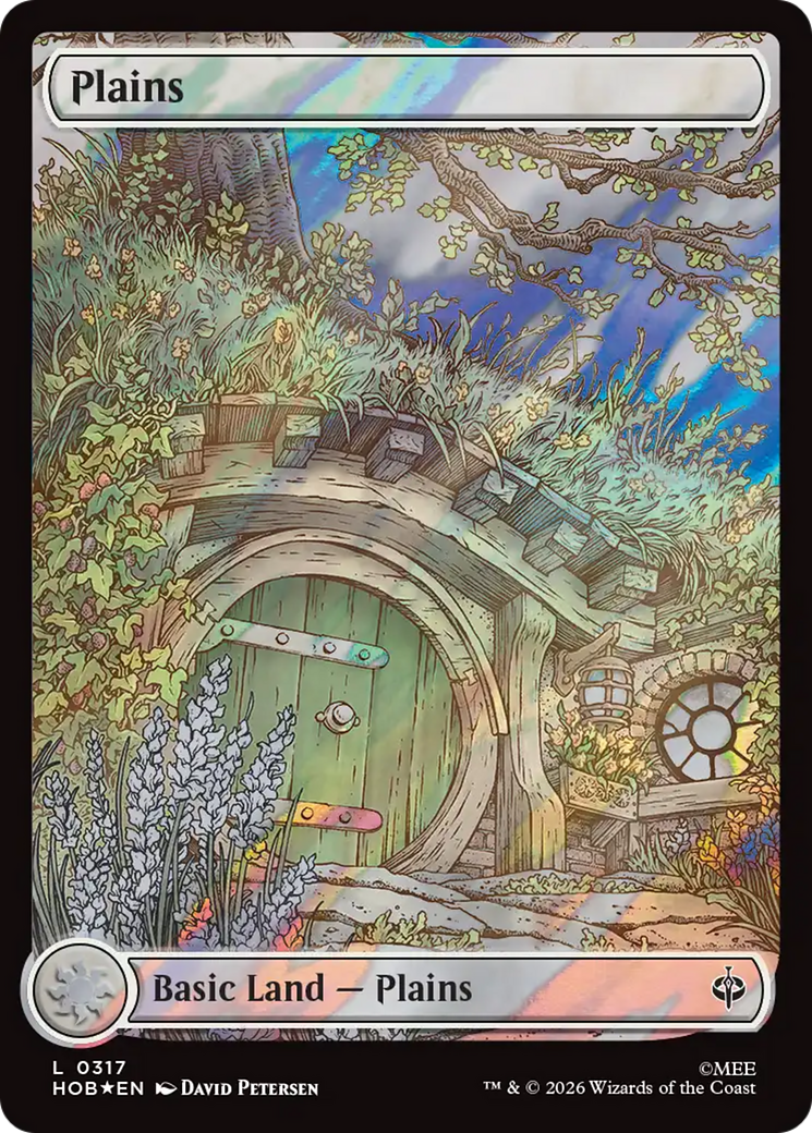 Plains (0317) (Surge Foil) [The Hobbit] | Exor Games Dartmouth