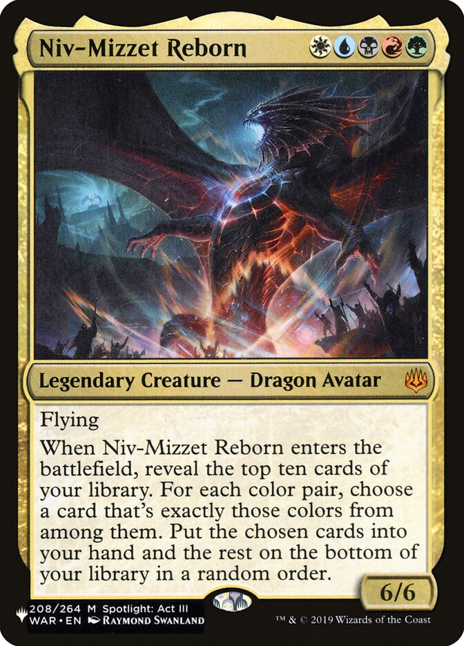 Niv-Mizzet Reborn [The List] | Exor Games Dartmouth