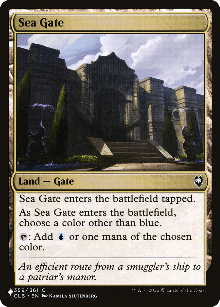 Sea Gate [The List] | Exor Games Dartmouth