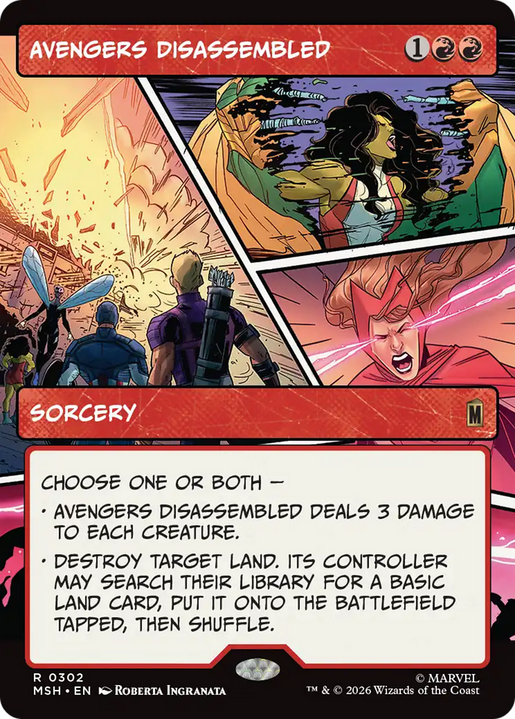 Avengers Disassembled (Borderless) [Marvel Super Heroes] | Exor Games Dartmouth