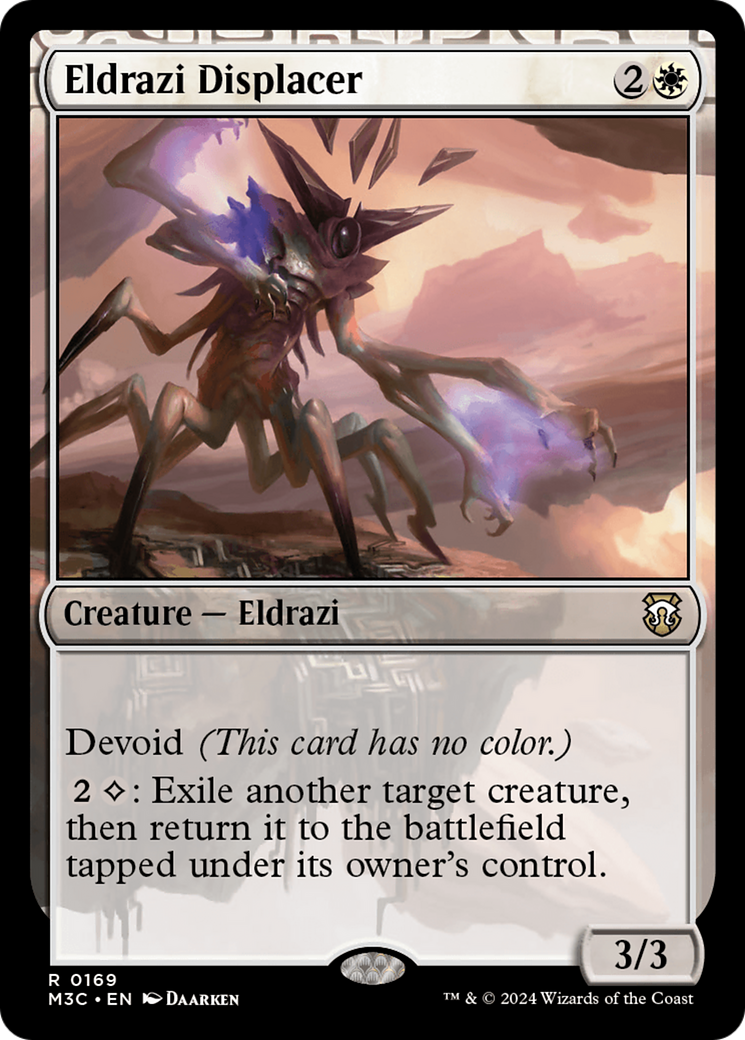 Eldrazi Displacer (Ripple Foil) [Modern Horizons 3 Commander] | Exor Games Dartmouth