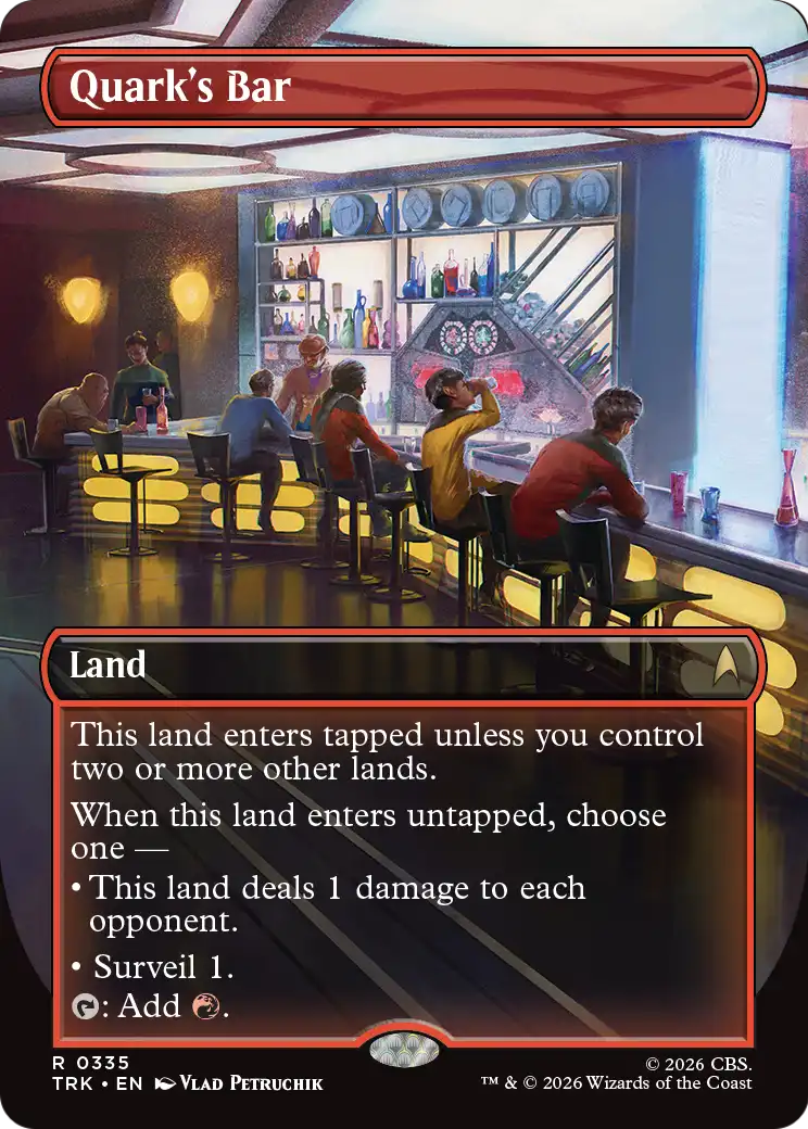 Quark's Bar (Borderless) (0335) [Star Trek] | Exor Games Dartmouth