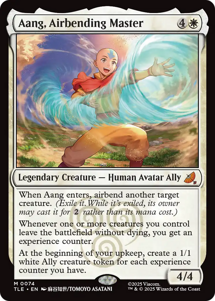 Aang, Airbending Master [Avatar: The Last Airbender: Eternal-Legal] | Exor Games Dartmouth