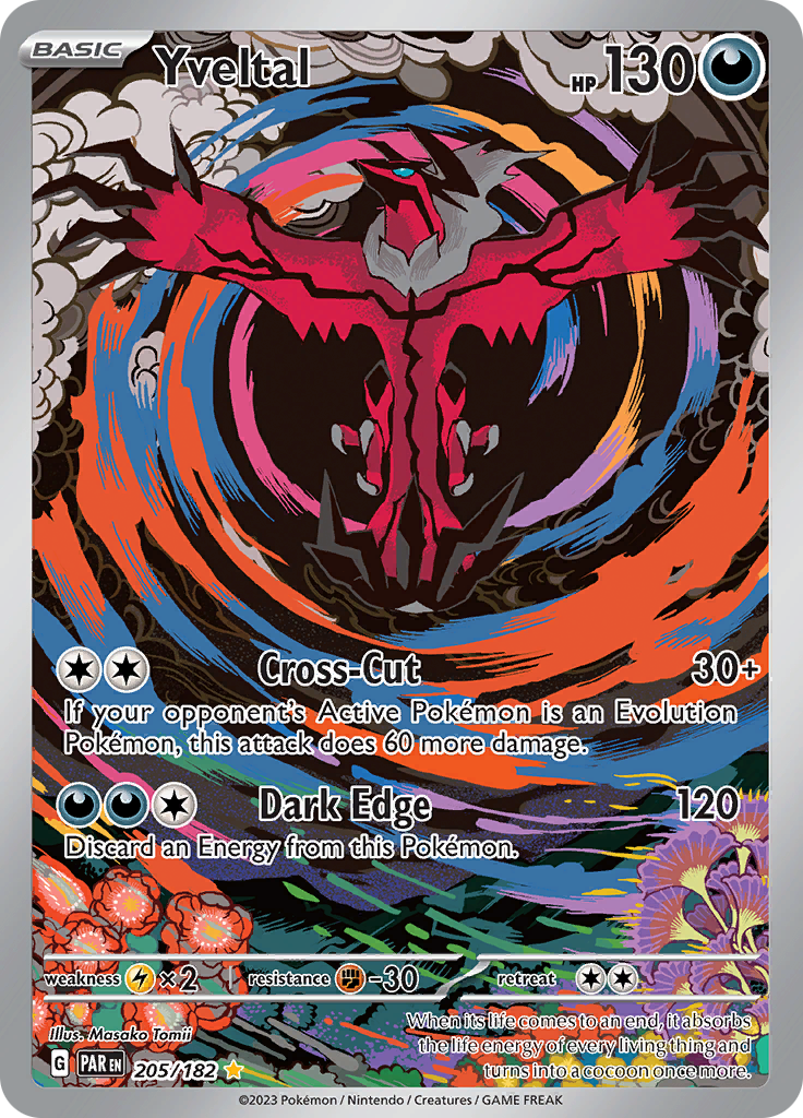 Yveltal (205/182) [Scarlet & Violet: Paradox Rift] | Exor Games Dartmouth