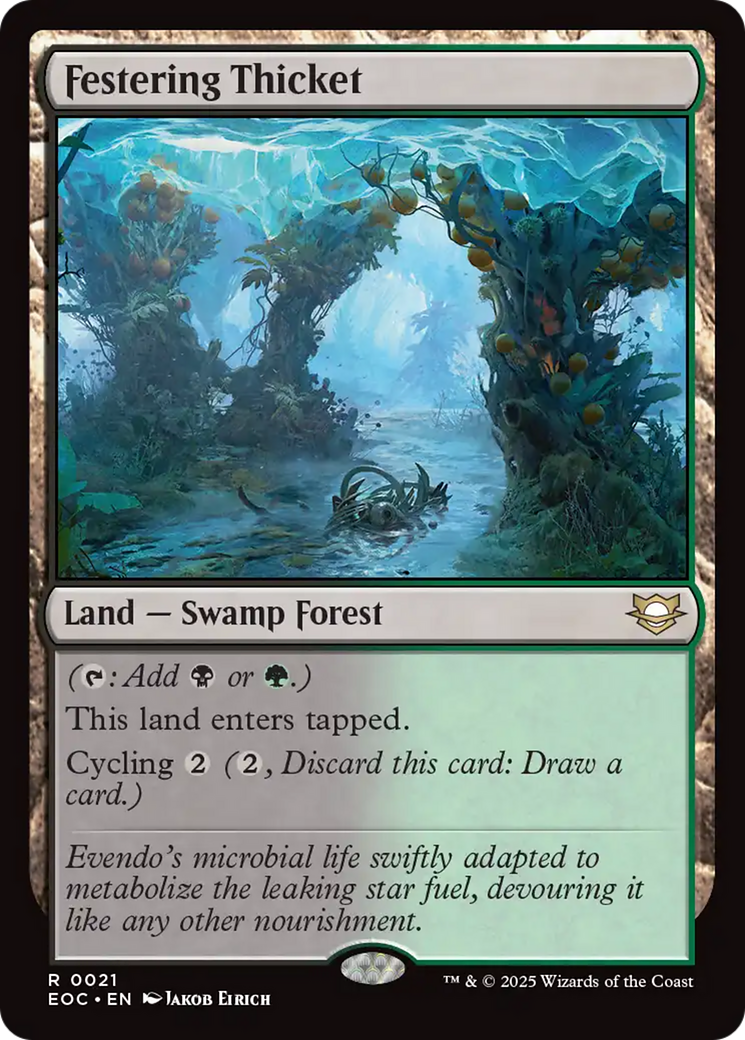 Festering Thicket [Edge of Eternities Commander] | Exor Games Dartmouth