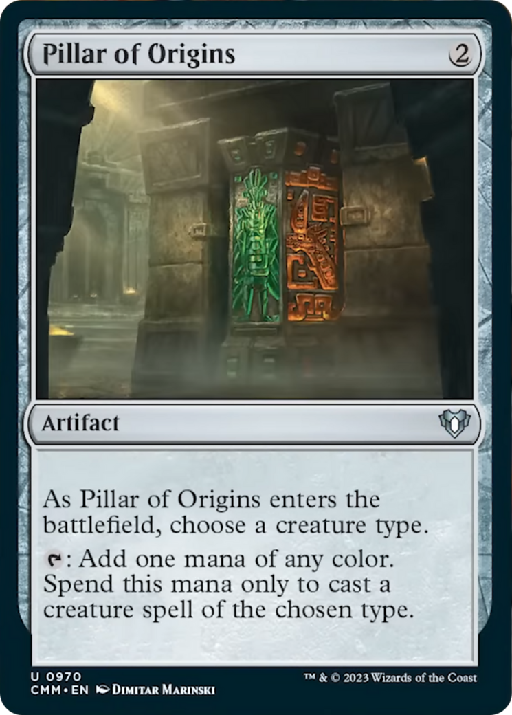 Pillar of Origins [Commander Masters] | Exor Games Dartmouth