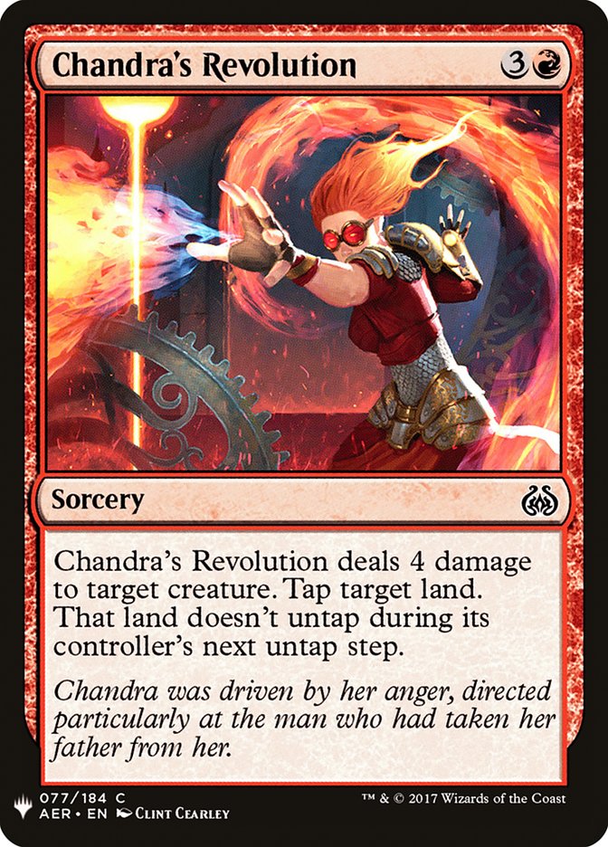 Chandra's Revolution [Mystery Booster] | Exor Games Dartmouth