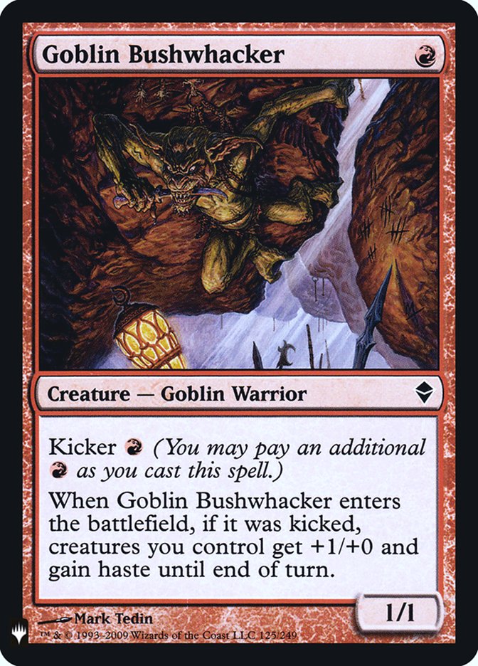 Goblin Bushwhacker [Mystery Booster] | Exor Games Dartmouth