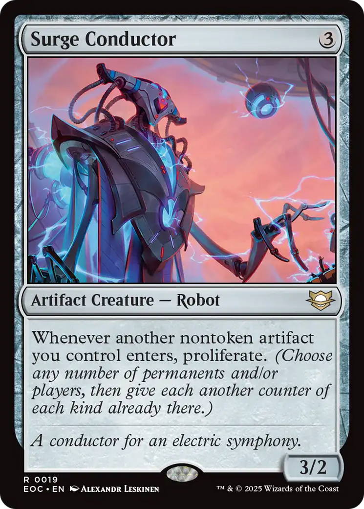 Surge Conductor [Edge of Eternities Commander] | Exor Games Dartmouth