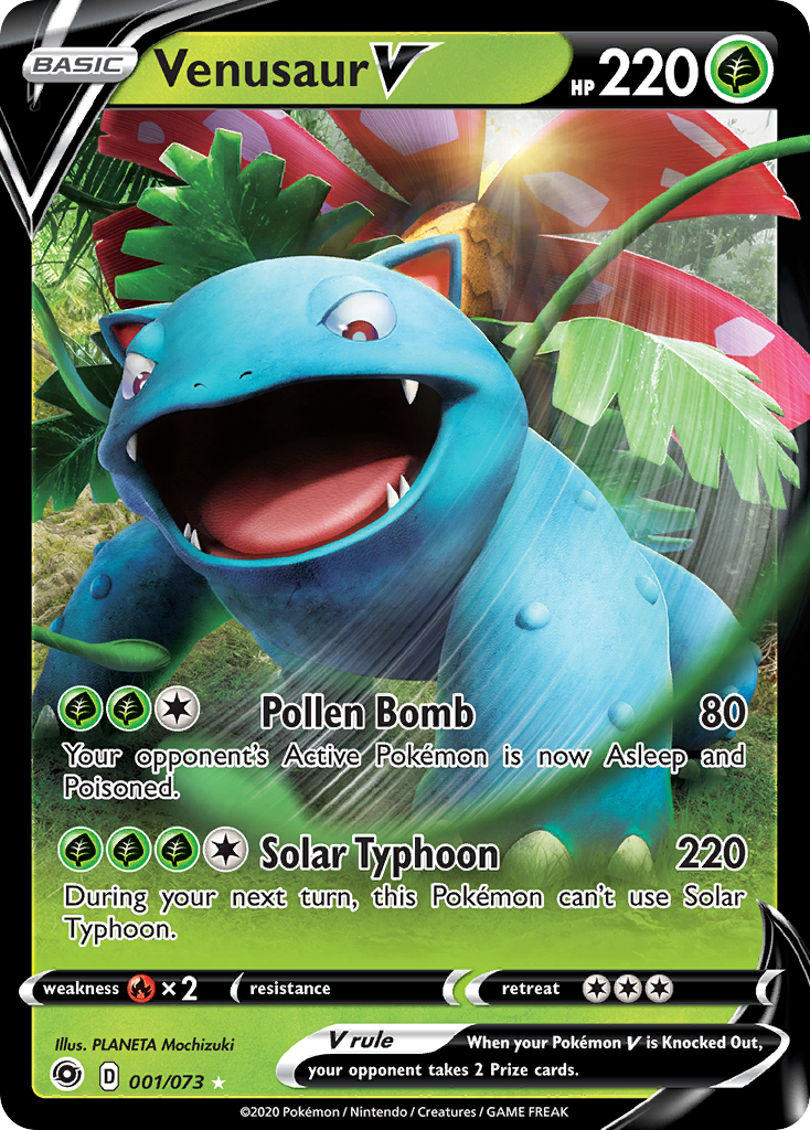 Venusaur V (001/073) [Sword & Shield: Champion's Path] | Exor Games Dartmouth