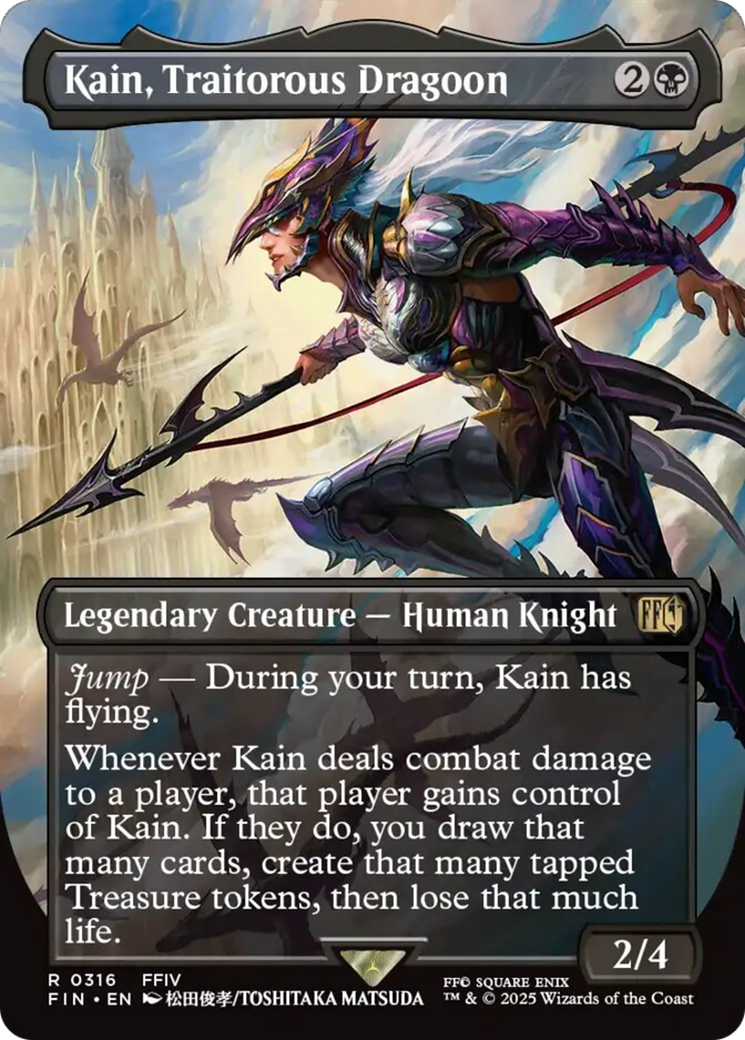 Kain, Traitorous Dragoon (Borderless) [FINAL FANTASY] | Exor Games Dartmouth