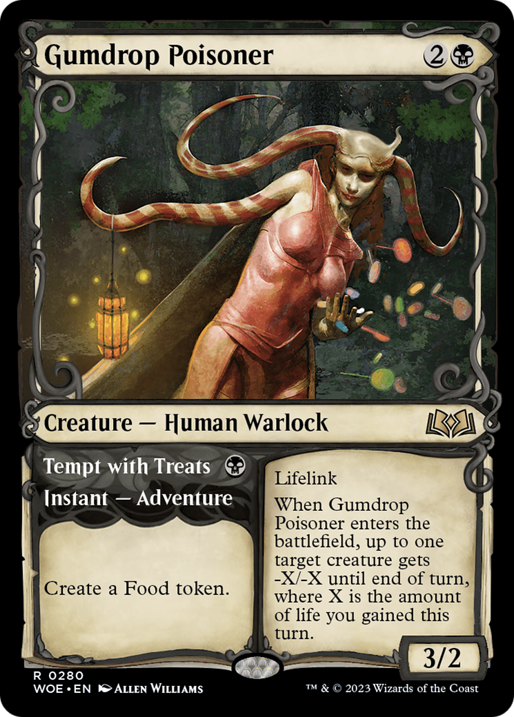 Gumdrop Poisoner // Tempt with Treats (Showcase) [Wilds of Eldraine] | Exor Games Dartmouth