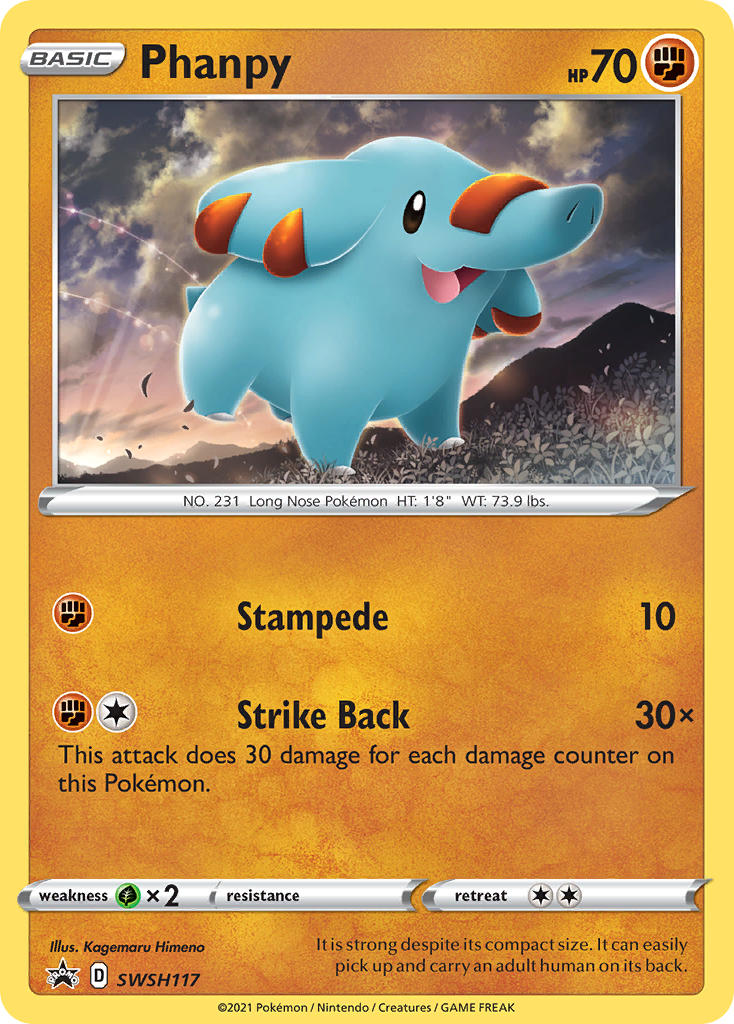 Phanpy (SWSH117) [Sword & Shield: Black Star Promos] | Exor Games Dartmouth