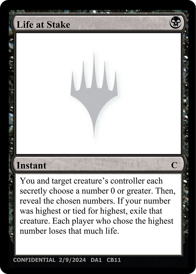 Life at Stake [Unknown Event] | Exor Games Dartmouth