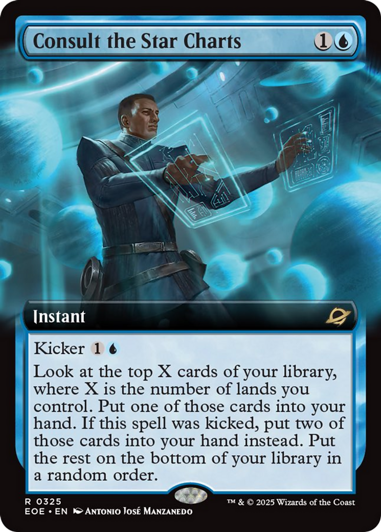 Consult the Star Charts (Extended Art) [Edge of Eternities] | Exor Games Dartmouth