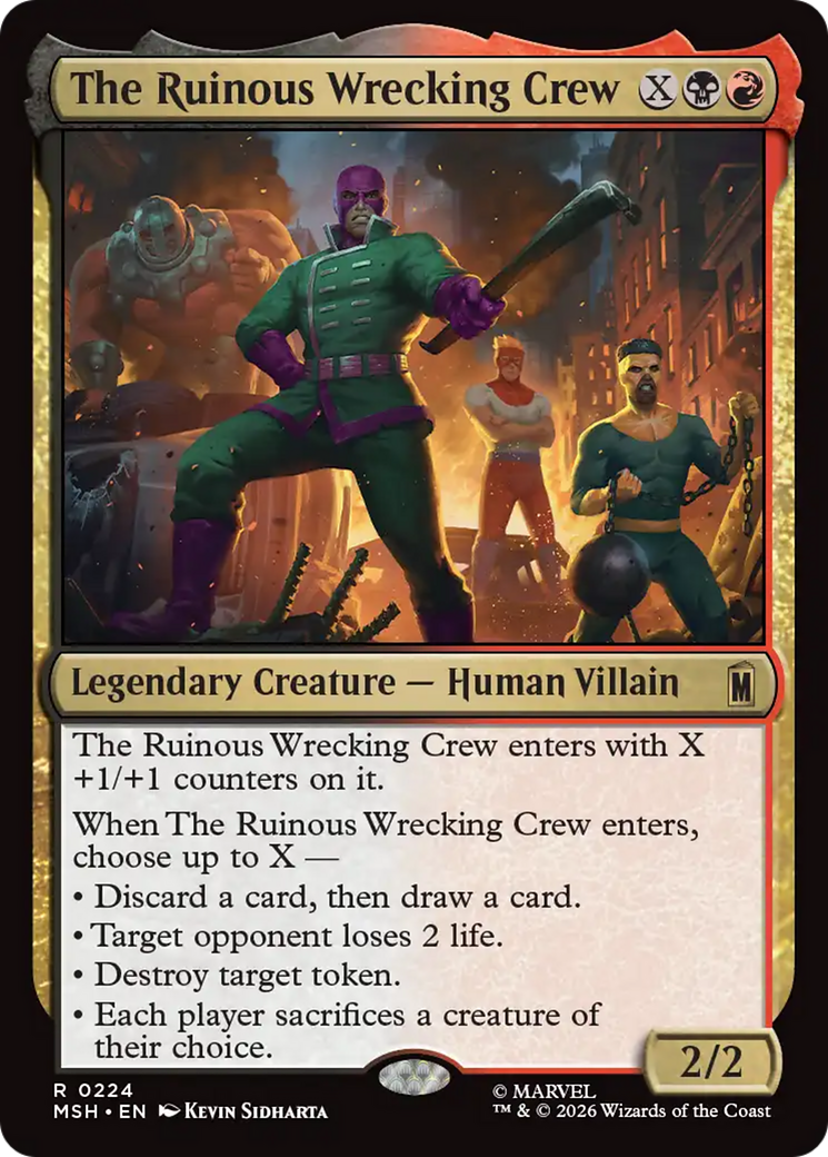 The Ruinous Wrecking Crew [Marvel Super Heroes] | Exor Games Dartmouth