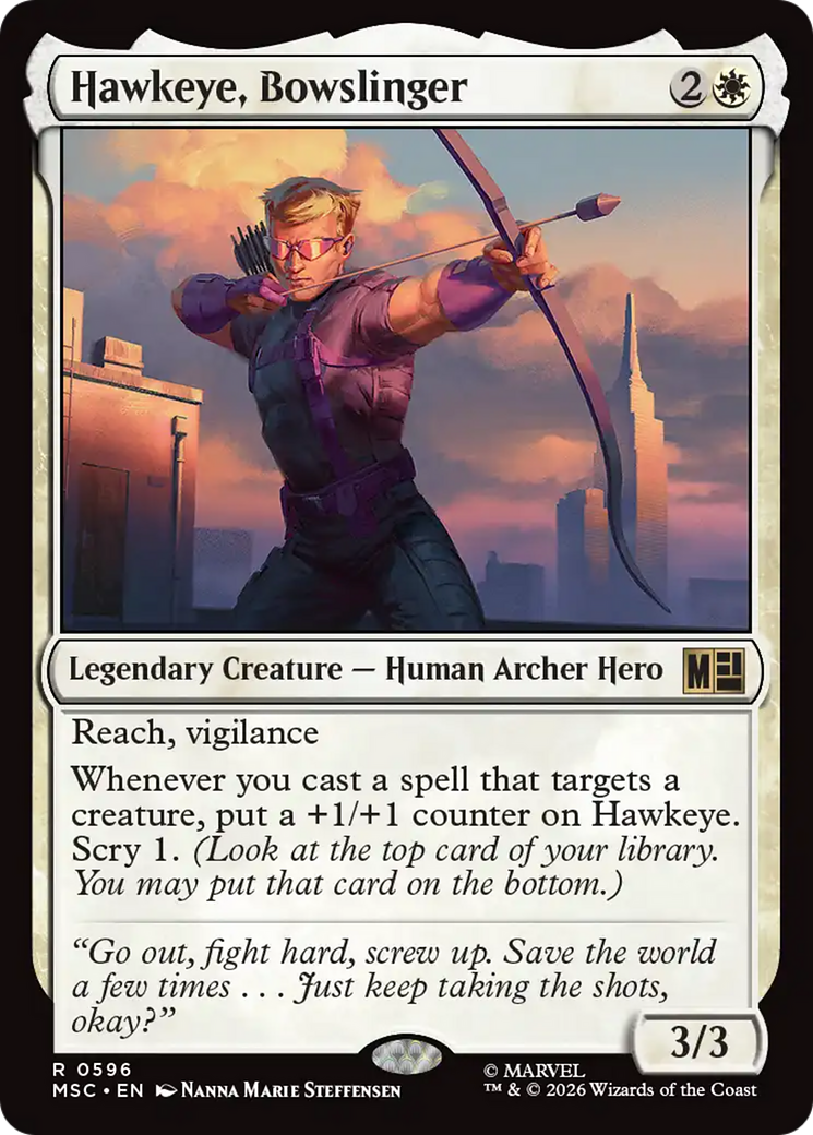 Hawkeye, Bowslinger [Marvel Super Heroes Commander] | Exor Games Dartmouth