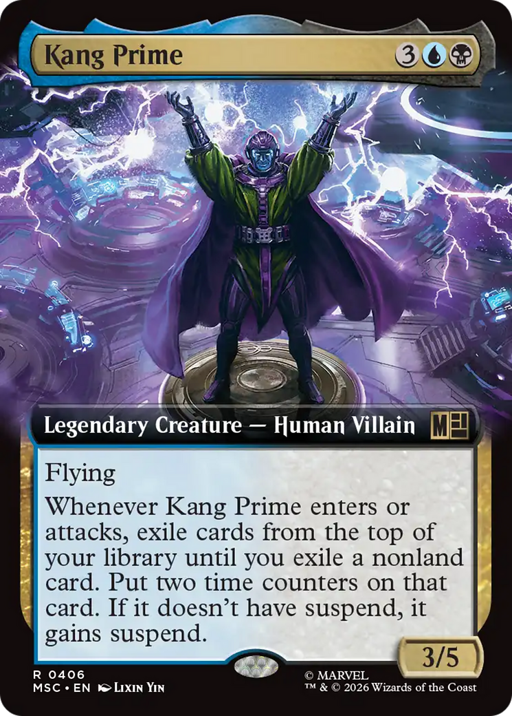 Kang Prime (Extended Art) [Marvel Super Heroes Commander] | Exor Games Dartmouth