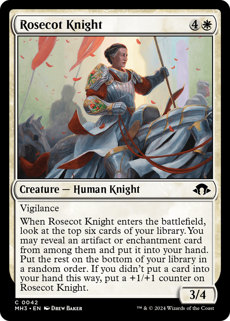 Rosecot Knight [Modern Horizons 3] | Exor Games Dartmouth