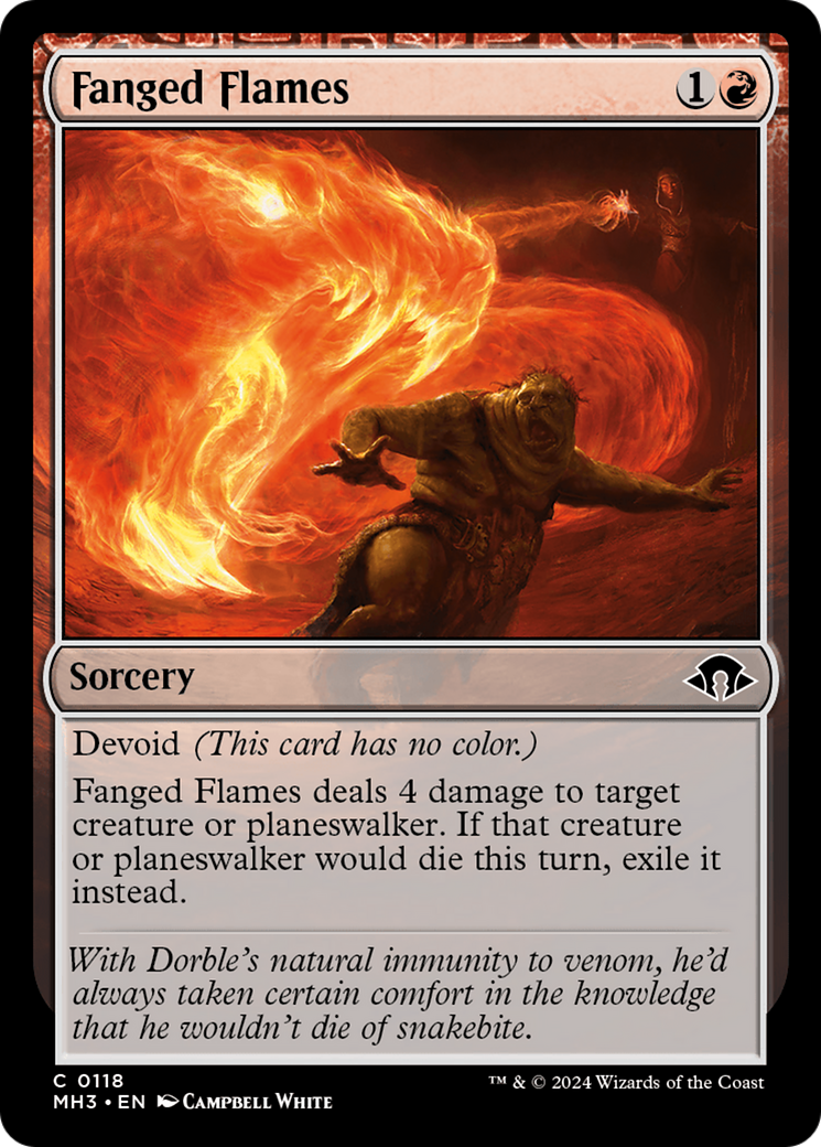 Fanged Flames [Modern Horizons 3] | Exor Games Dartmouth