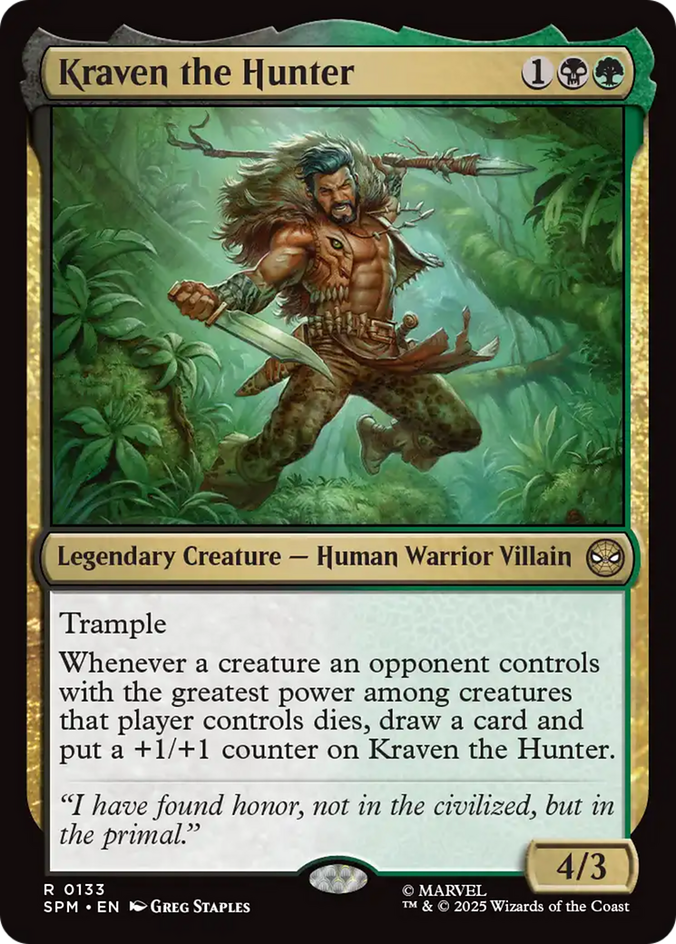 Kraven the Hunter [Marvel's Spider-Man] | Exor Games Dartmouth