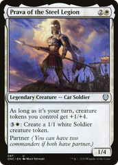 Prava of the Steel Legion [Phyrexia: All Will Be One Commander] | Exor Games Dartmouth