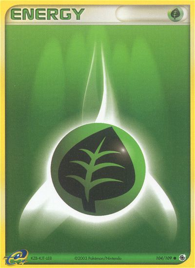 Grass Energy (104/109) [EX: Ruby & Sapphire] | Exor Games Dartmouth